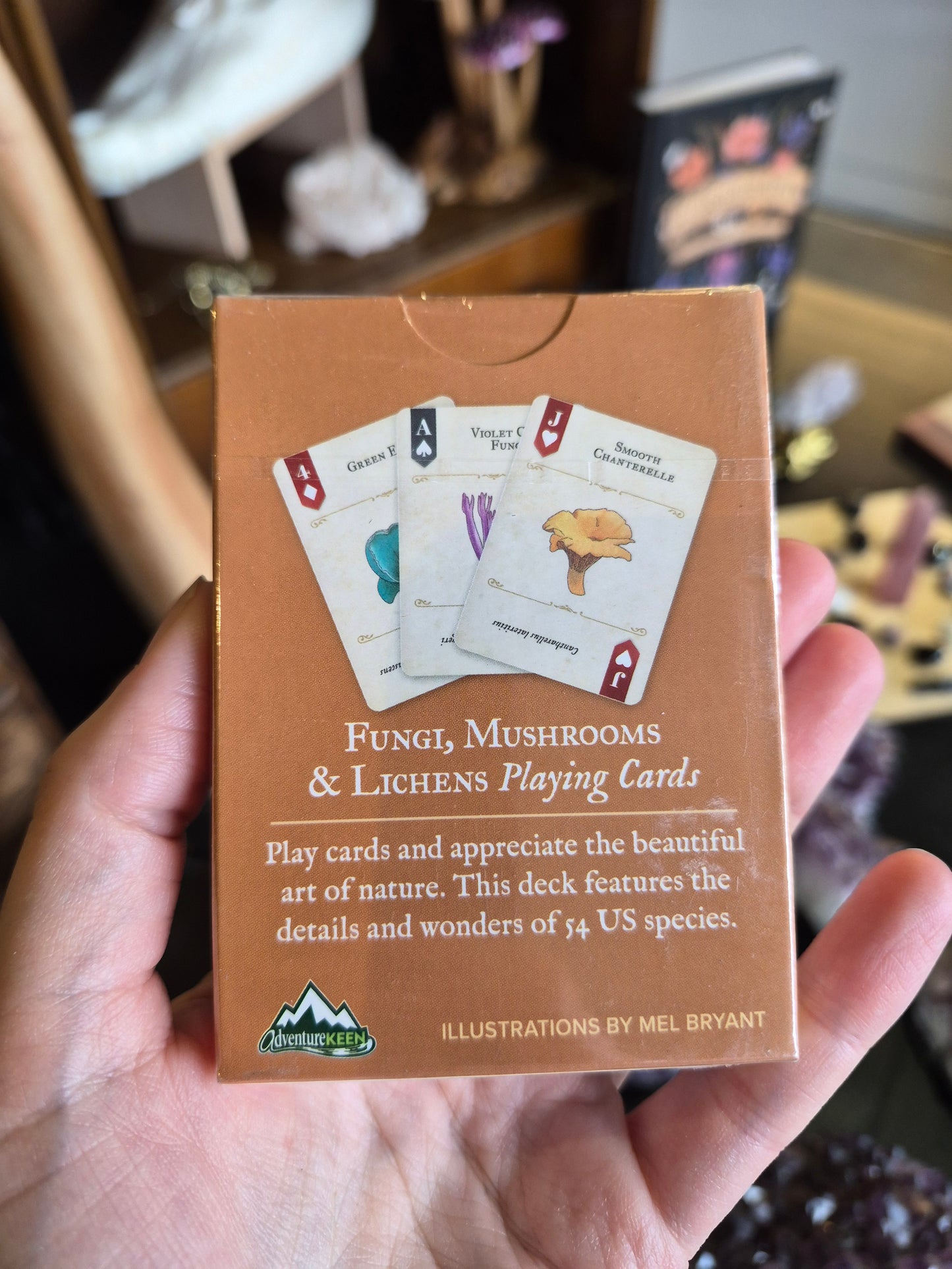 Fungi, Mushrooms & Lichen Playing Cards