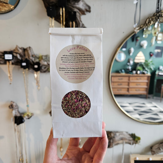 Green Goddess Love Potion Tea